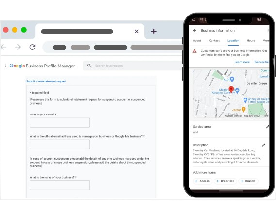 Google My Business Support Service